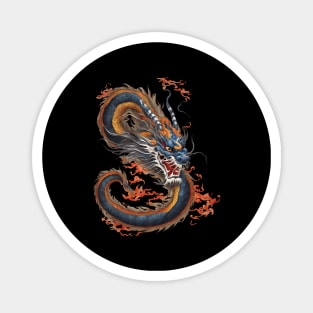 Fire Breathing Dragon Magnet